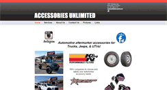 Desktop Screenshot of accessoriesunlimitedshop.com